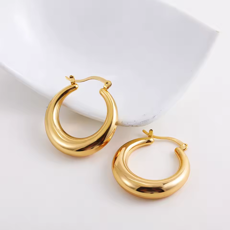 LustréForm Earrings - Eclipse Wave