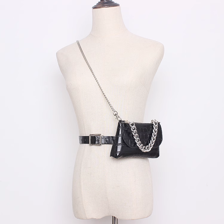 Moonlink Convertible Chain Belt Bag