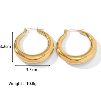 LustréForm Earrings - Eclipse Wave