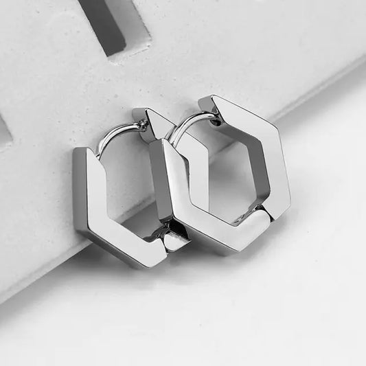 Forma Studs - Hexagon