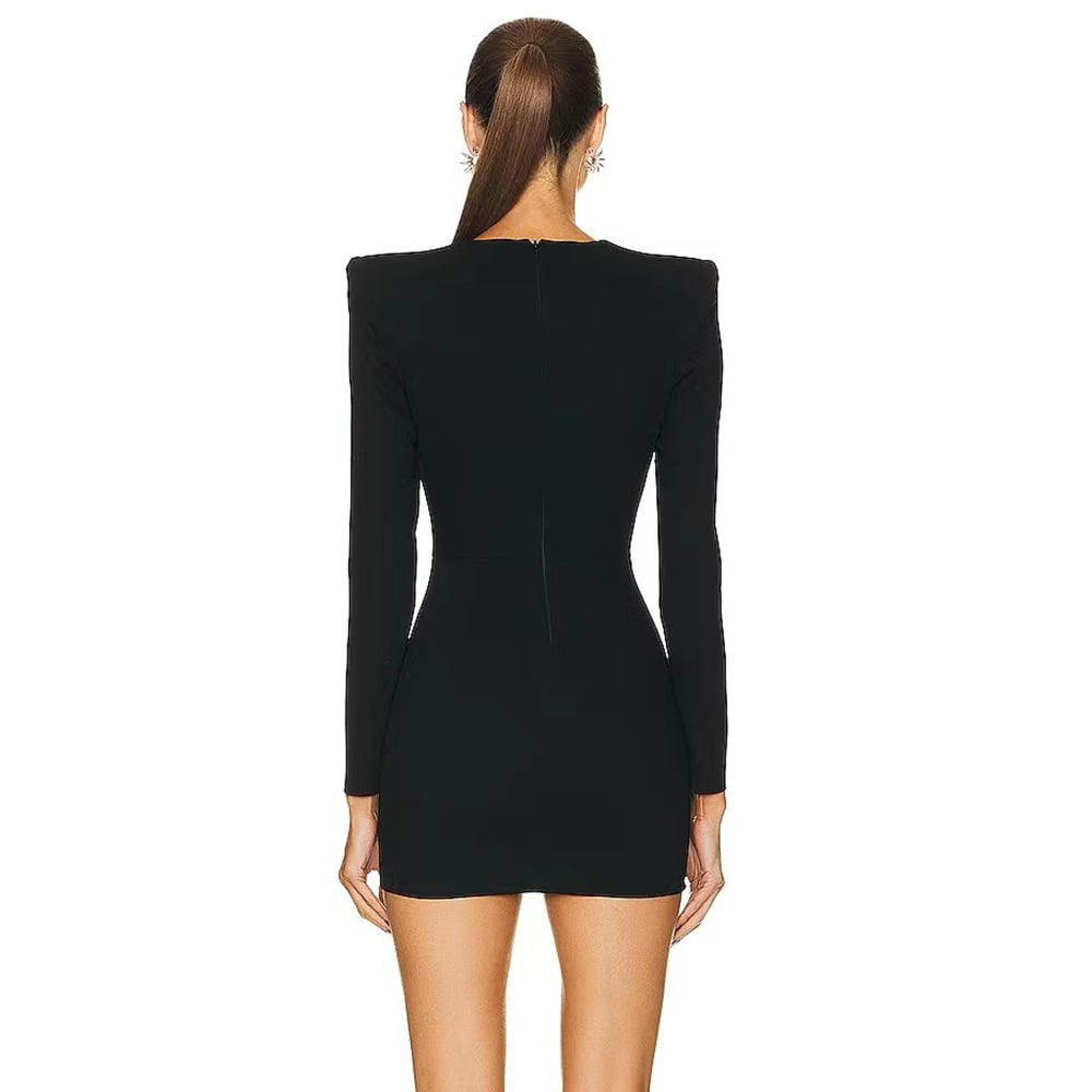 Midnight Muse Cutout Bodycon Dress