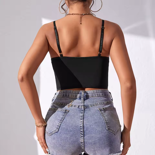 Moonlace Sculpted Lace Corset Top