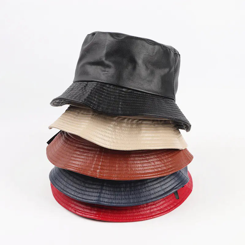 LunaSoft PU Bucket Hat