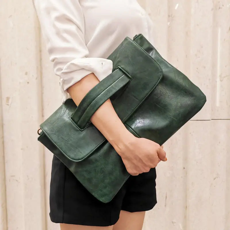 Velora Foldover Clutch