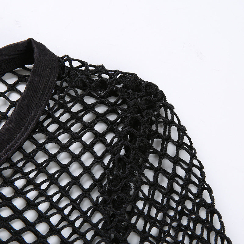 Nightmesh Crop Top