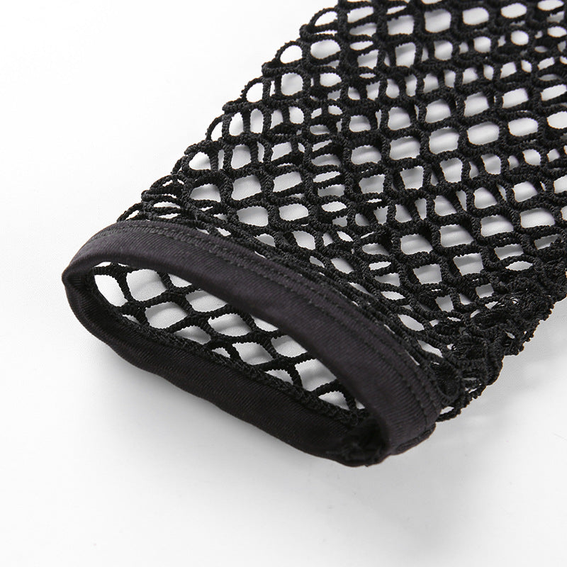 Nightmesh Crop Top