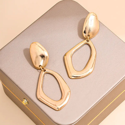 Eloria Oval Drop Earrings