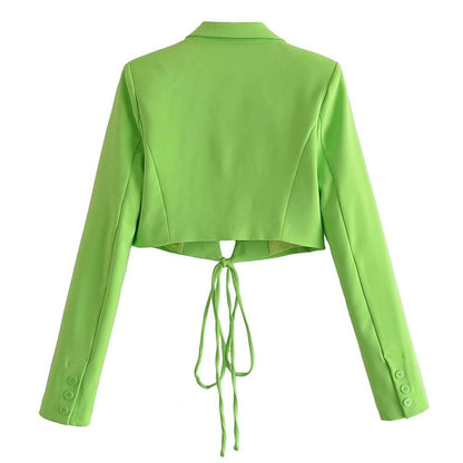Verdi Stripe Stretch Blazer