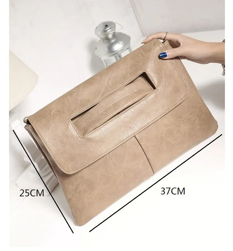 Velora Foldover Clutch