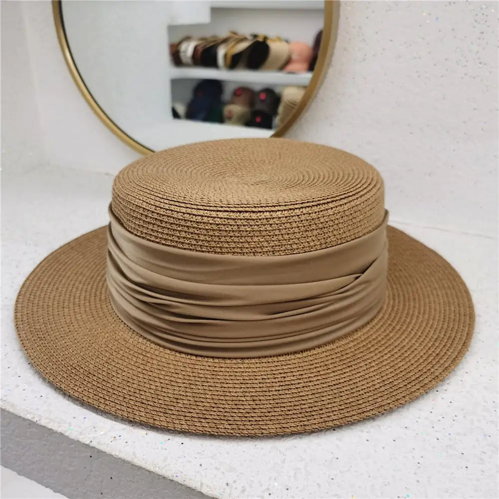 Solene Ribbon Brim Hat
