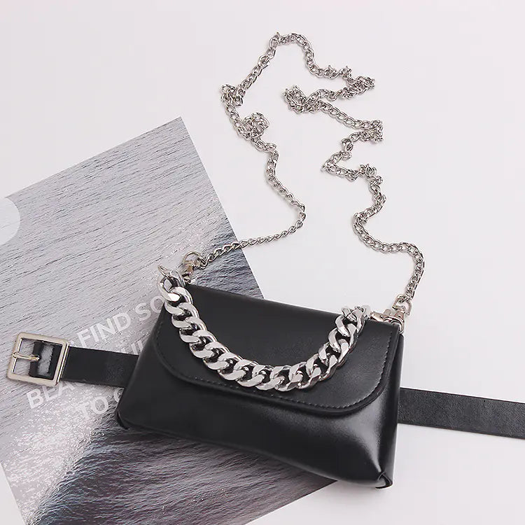 Moonlink Convertible Chain Belt Bag