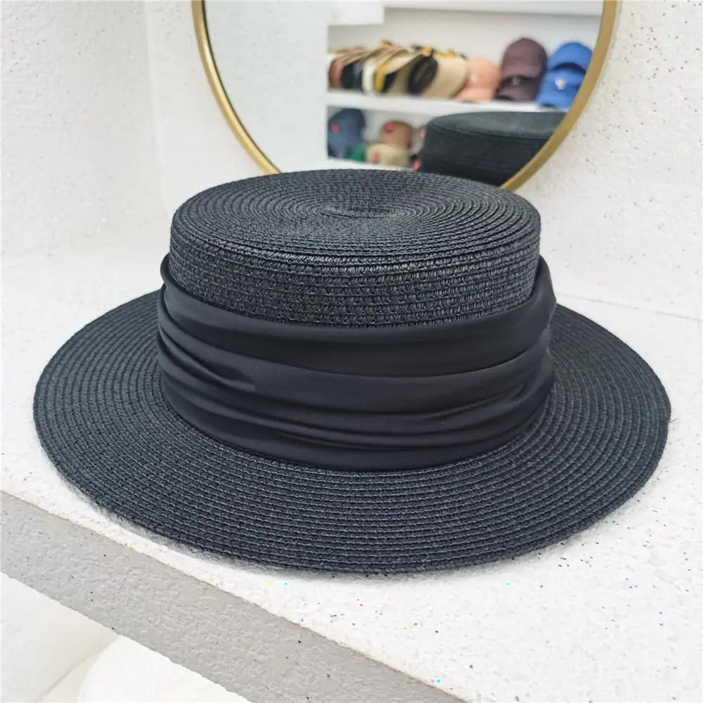 Solene Ribbon Brim Hat