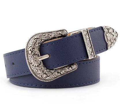 Ravena Embossed Buckle Belt