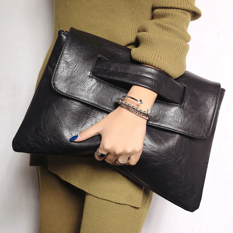Velora Foldover Clutch