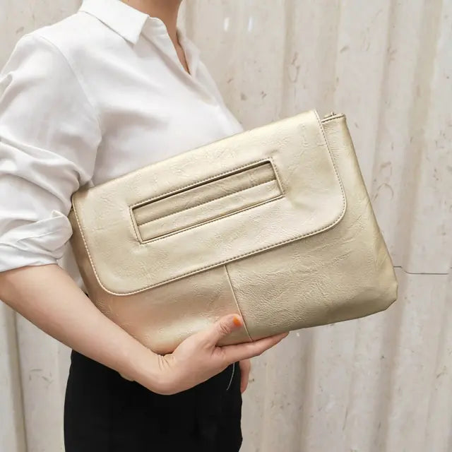 Velora Foldover Clutch