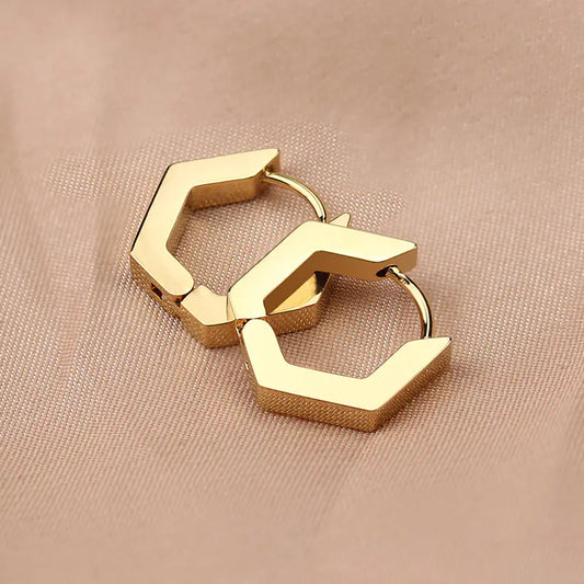 Forma Studs - Hexagon