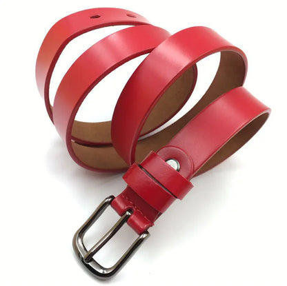 Aveline Classic Stitch Leather Belt