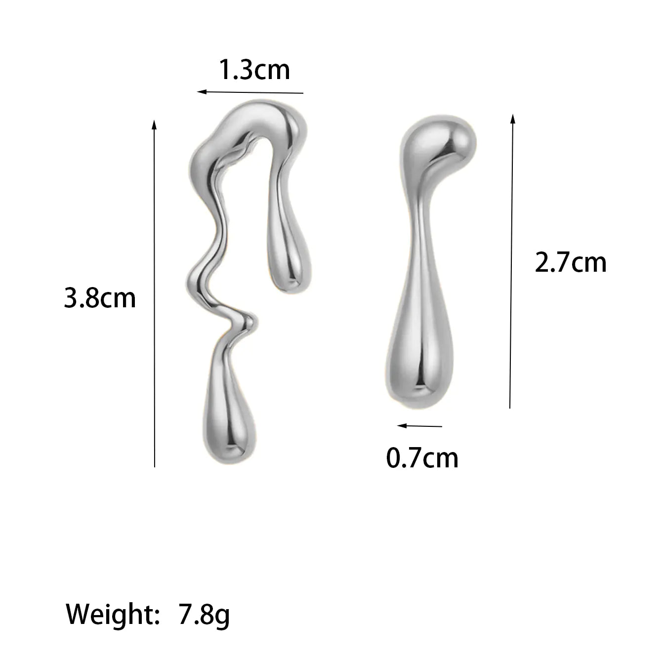 Orofluid Drop Earrings
